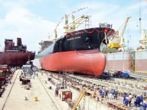 Ứng dụng thực tế của Thép SS400 trong ngành đóng tàu